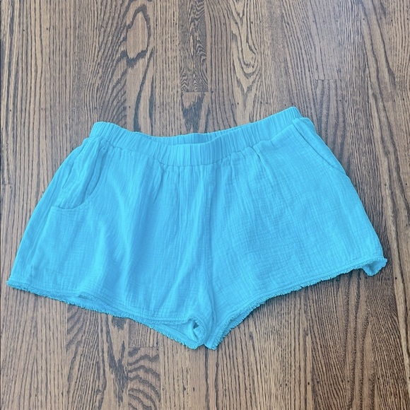 Trina Turk Aqua High Waist Shorts - Picture 1 of 5